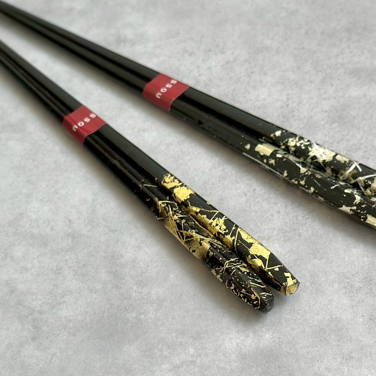 【桐箱・単品】 木製 ギフト箸 金閃 23cm