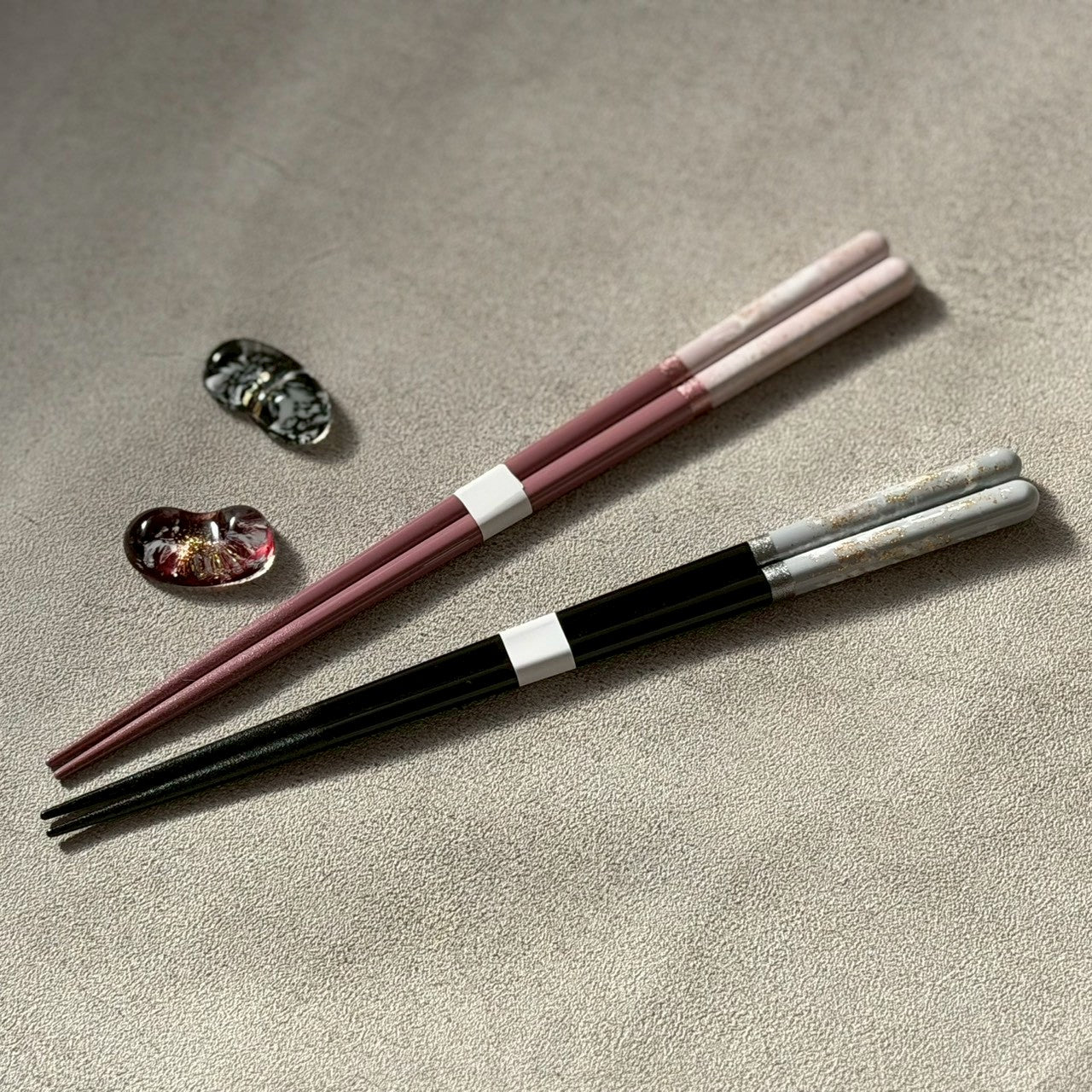 【桐箱・オリジナルラッピング】 木製 ギフト 夫婦箸 ロッシュ 食洗器対応