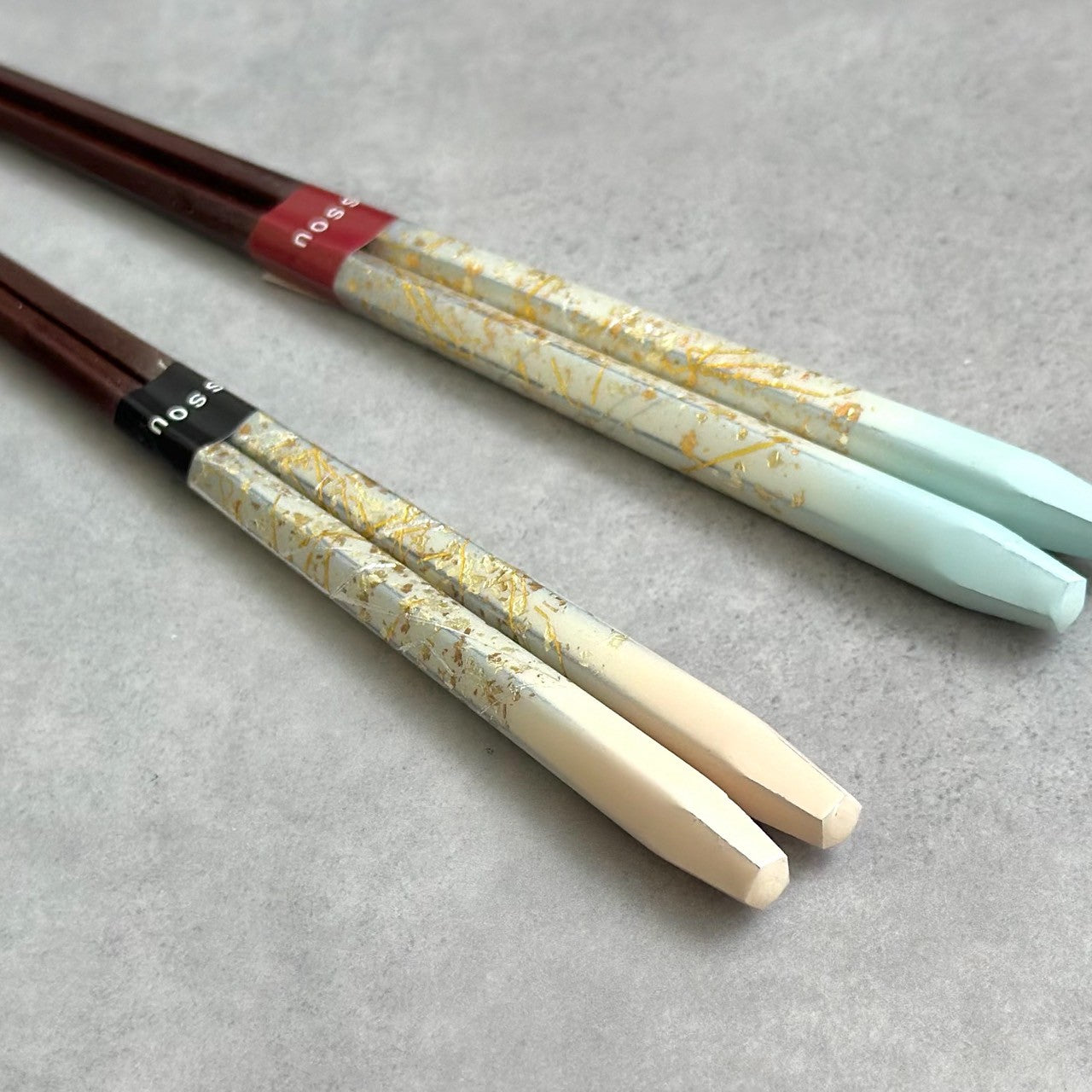 【桐箱・単品】 木製 ギフト箸 瑞縁 ピンク 21cm